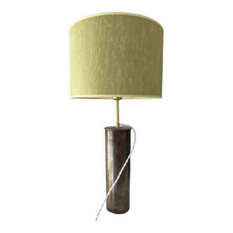 Vintage shell socket foot lamp