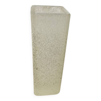 Translucent granite glass vase