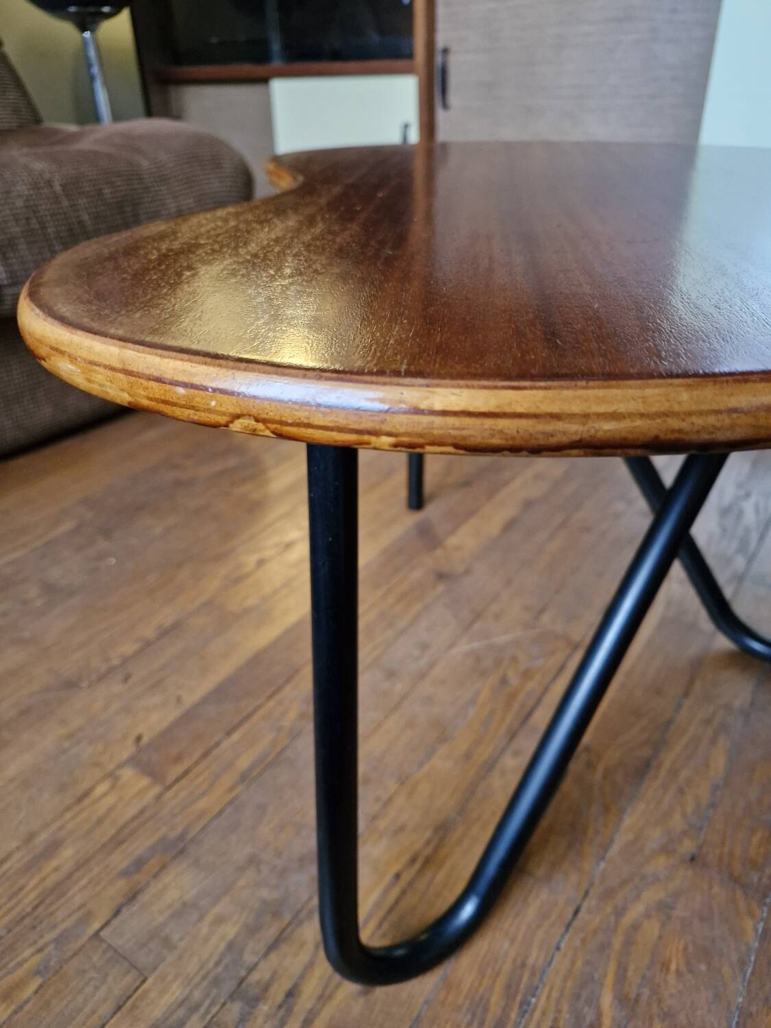 "Prefacto" by Pierre Guariche 1950, Haricot coffee table