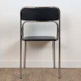 Pair of chrome chairs