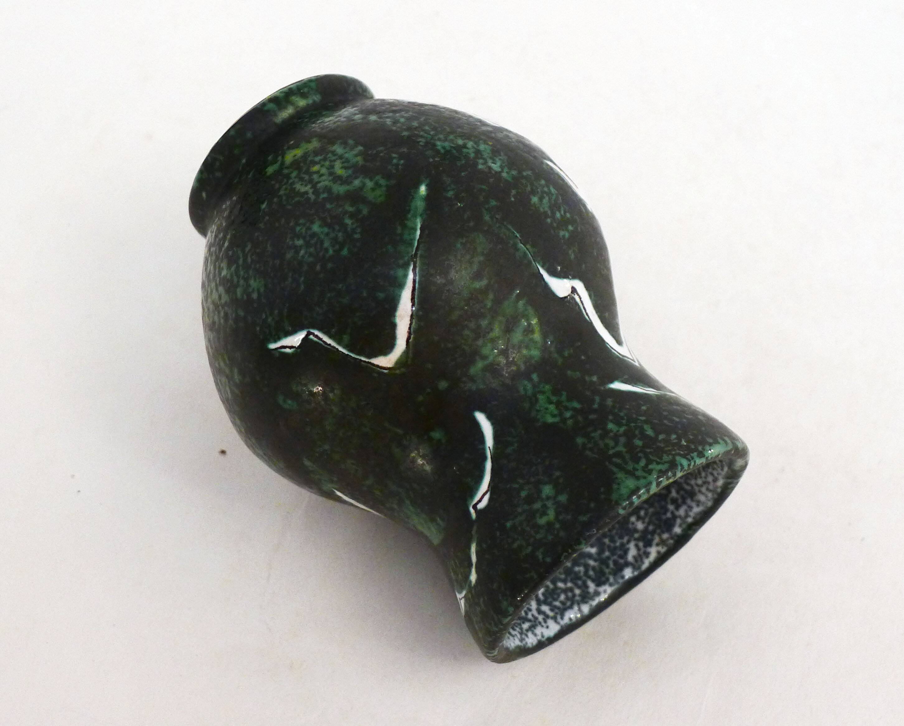 Chamois midcentury matte vase