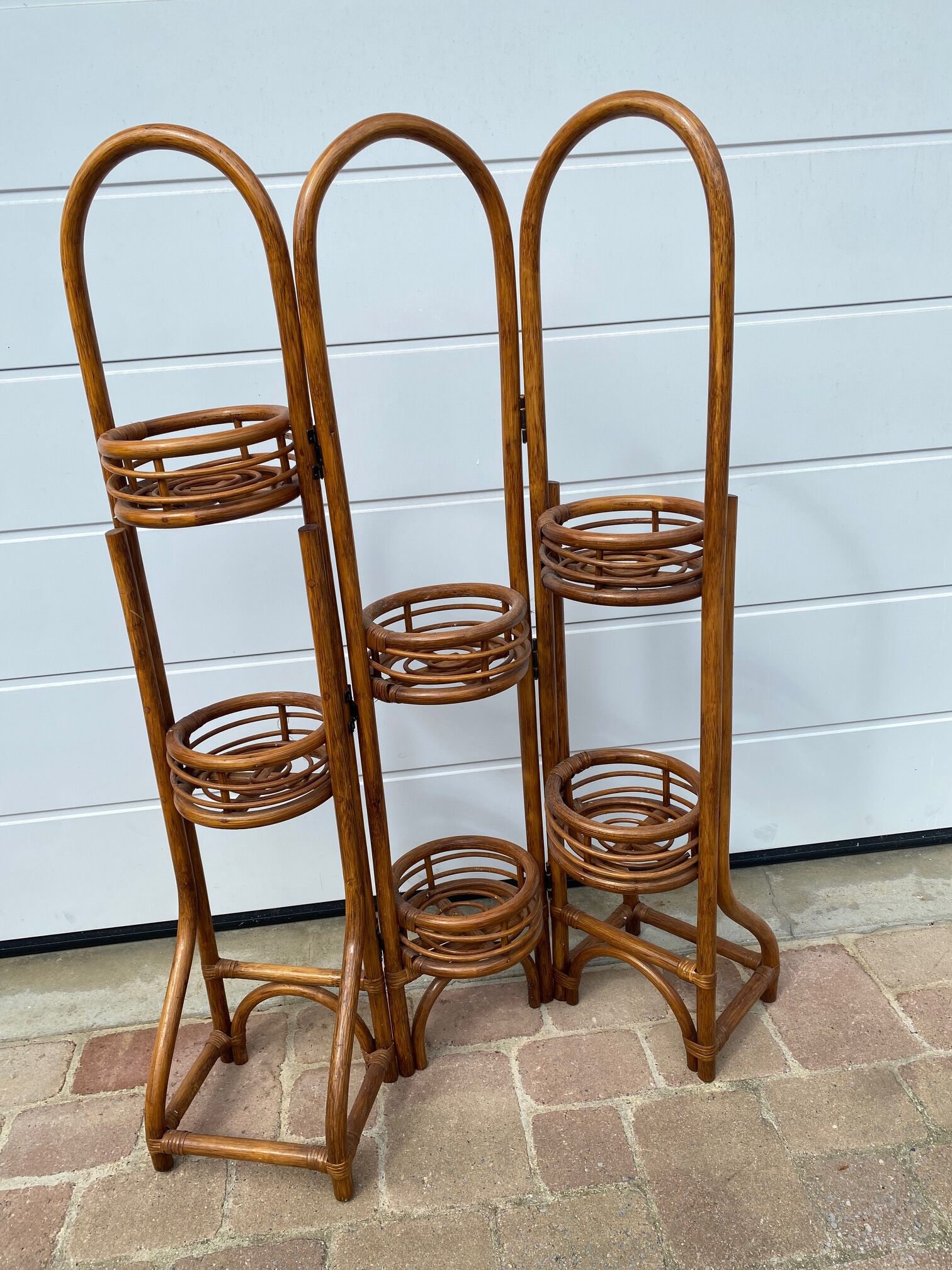 Porte Pots Rotin