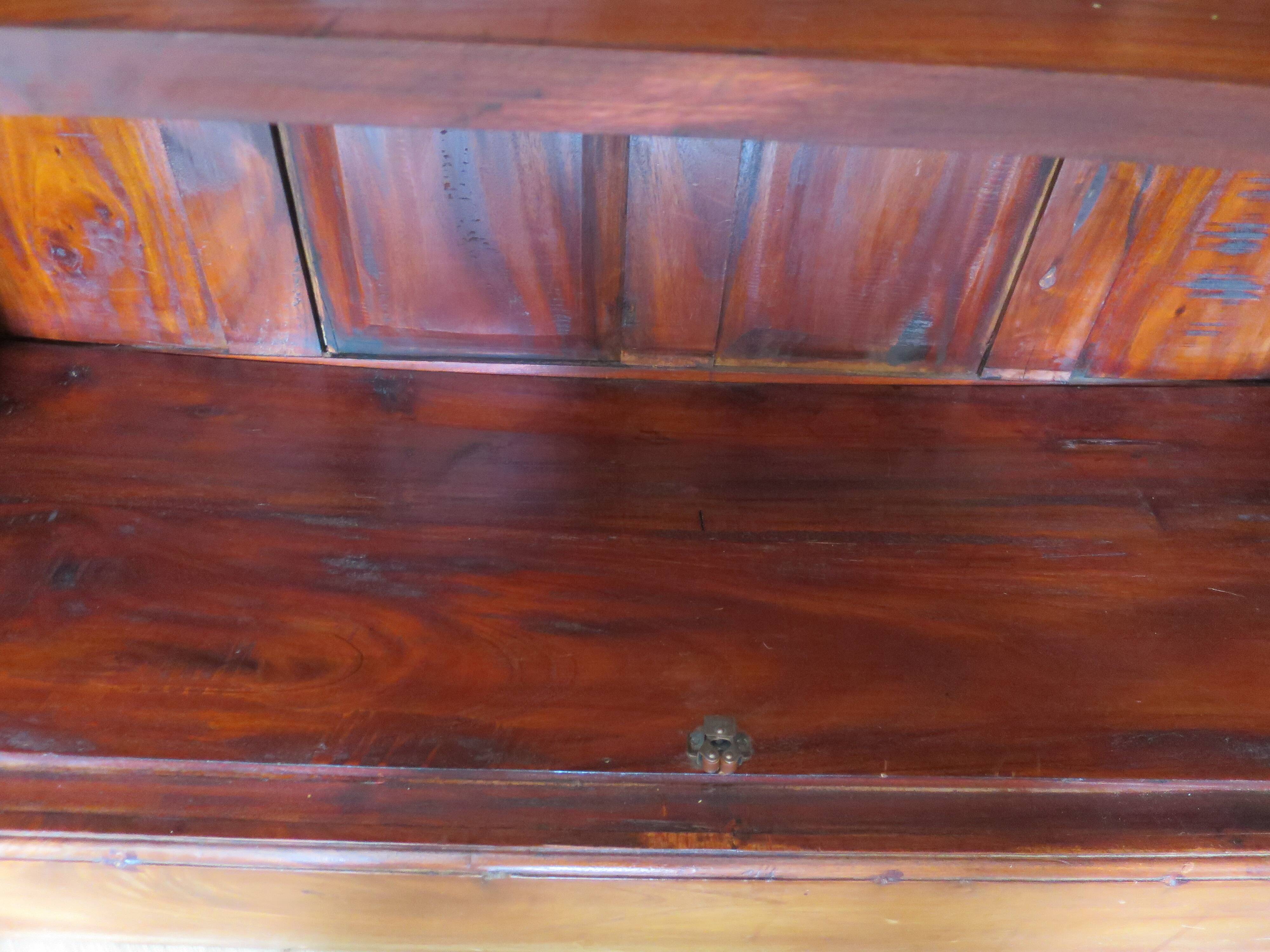 Rare mahogany buffet 2 doors-2 drawers - English style - Sideboard -Kareen Mausfield