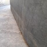 Ancient zinc bathtub 1900 -1m40