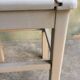Wooden workshop stool