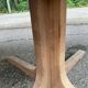 Authentic Scandinavian dining table BAUMANN stripped in teak 1960