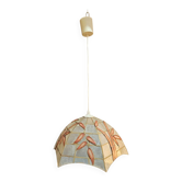 Mother-of-pearl lampshade chandelier