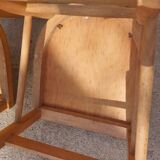 pair of Luterma style bistro chairs