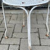 paire de chaises de jardin fer forgé antique