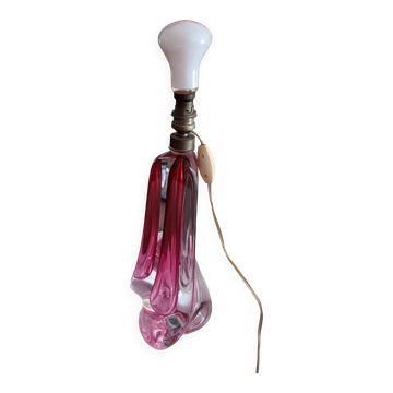 LAMP BASE 1950/1960 CRYSTAL VAL ST LAMBERT