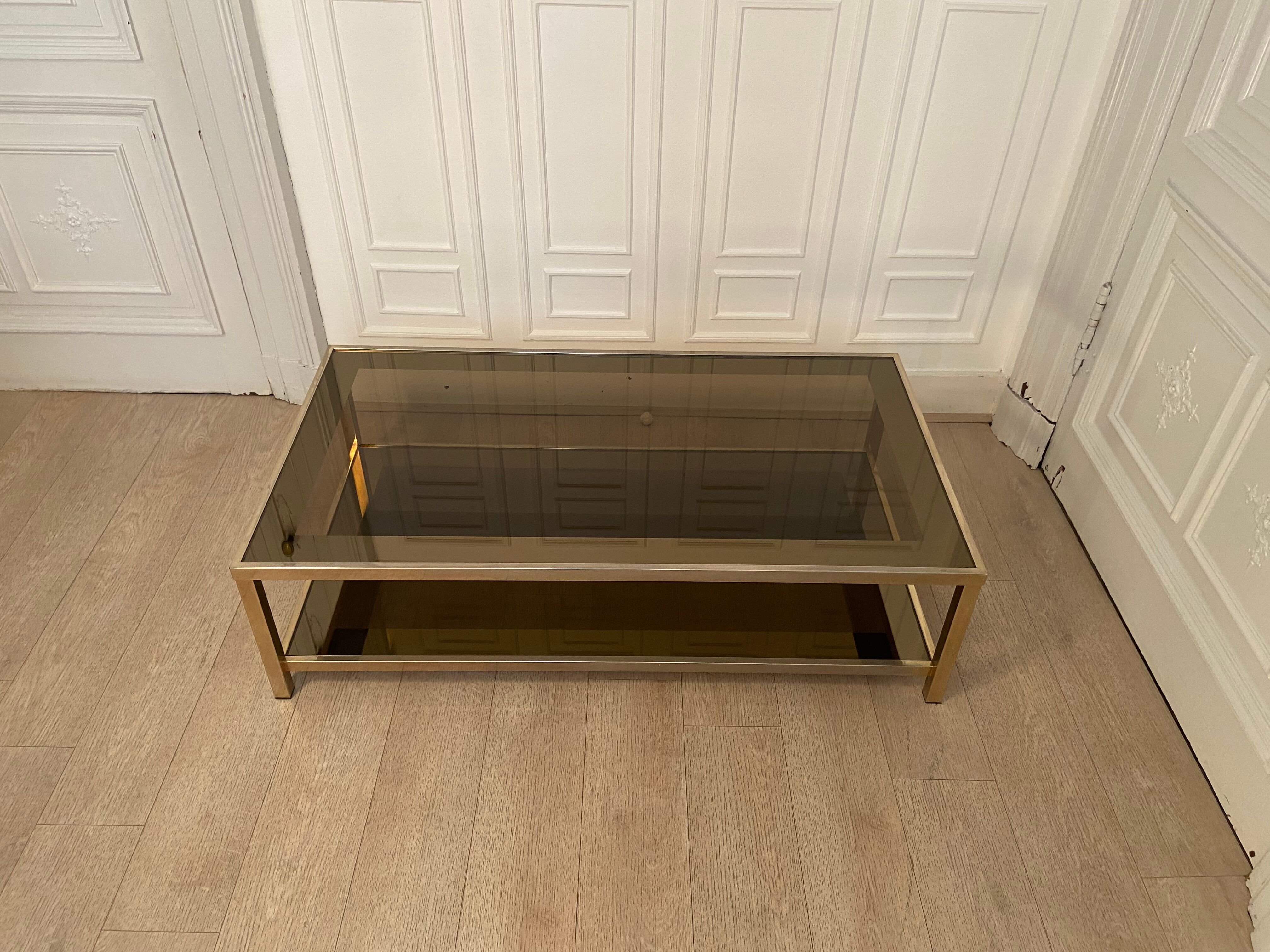 Belgo Chrom coffee table, 1970s