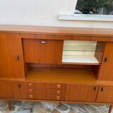 Living Scandinavian teak sideboard, 1950s