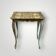 Antique Florentine side table in painted resin – beautiful patina