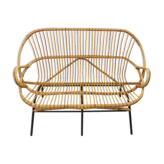 Wicker sofa