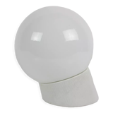 1960's Wall Lamp Porcelain and Glass, Czechoslovakia