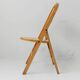Set of 2 vintage folding chairs from the 1970s, by Achille and Pier Giacomo Castiglioni for Bernini.