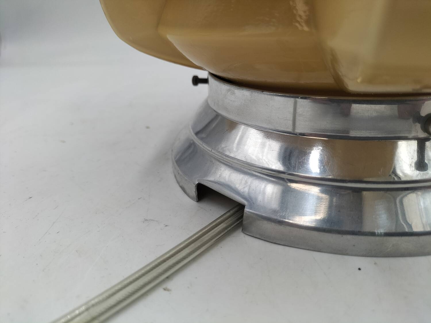 Art Deco glass table lamp