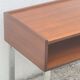 Meuble Hi-fi, desserte, d'appoint sur roulettes, teck vintage 1960