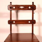 Transformable Library Step Stool into Chair - 19th Century