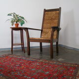 Fauteuil avec haut dossier par Willy Ohler