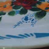 Enamelled metal dish