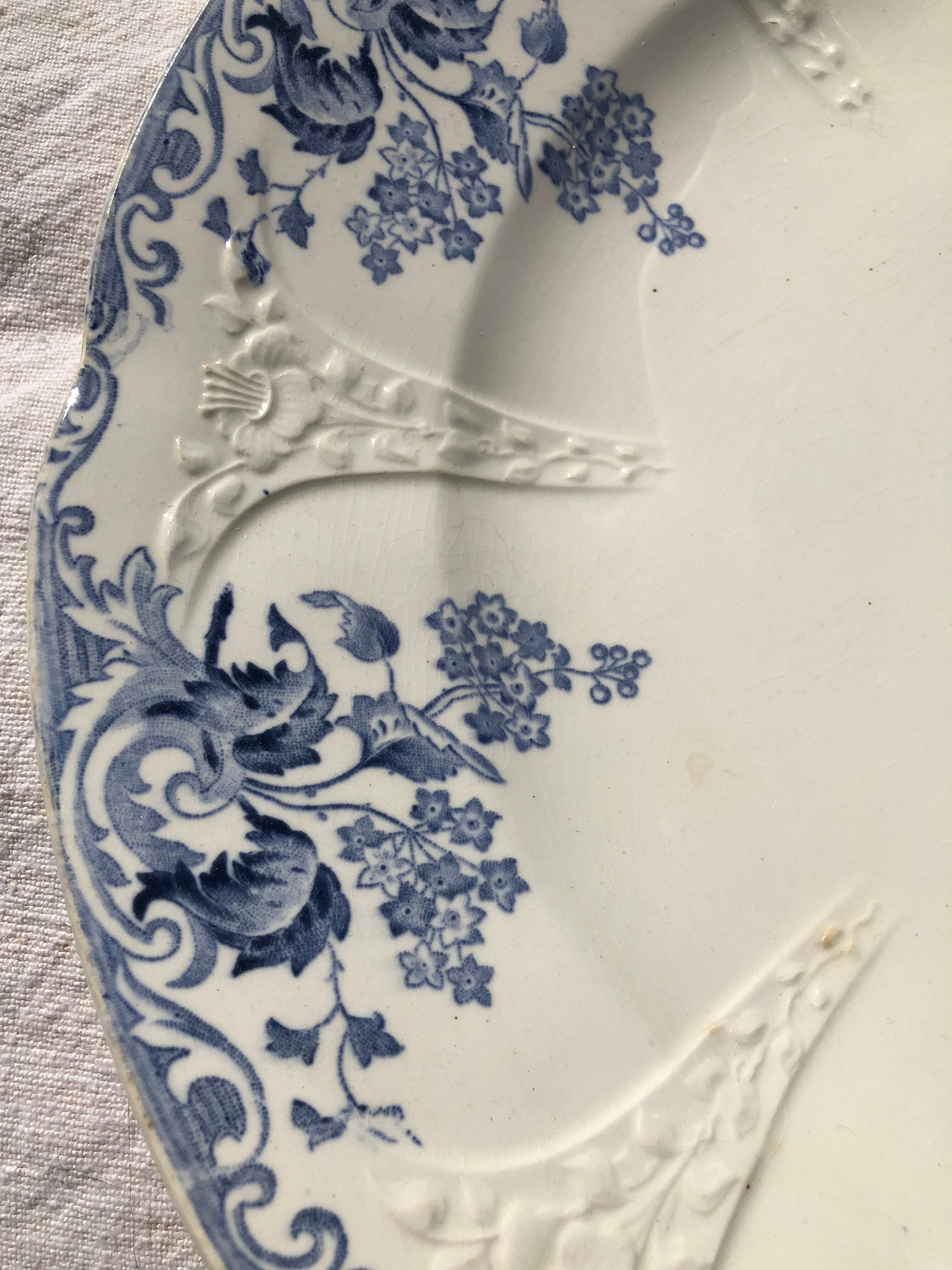 Serving dish Longwy
