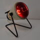 Mid-century infra table lamp,r ed light, circa 1980's