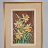 Nature morte bouquet de jonquilles