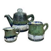 HB QUIMPER stoneware service from the 1930s.