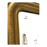 Old louis philippe gold mirror - 87 x 62 cm