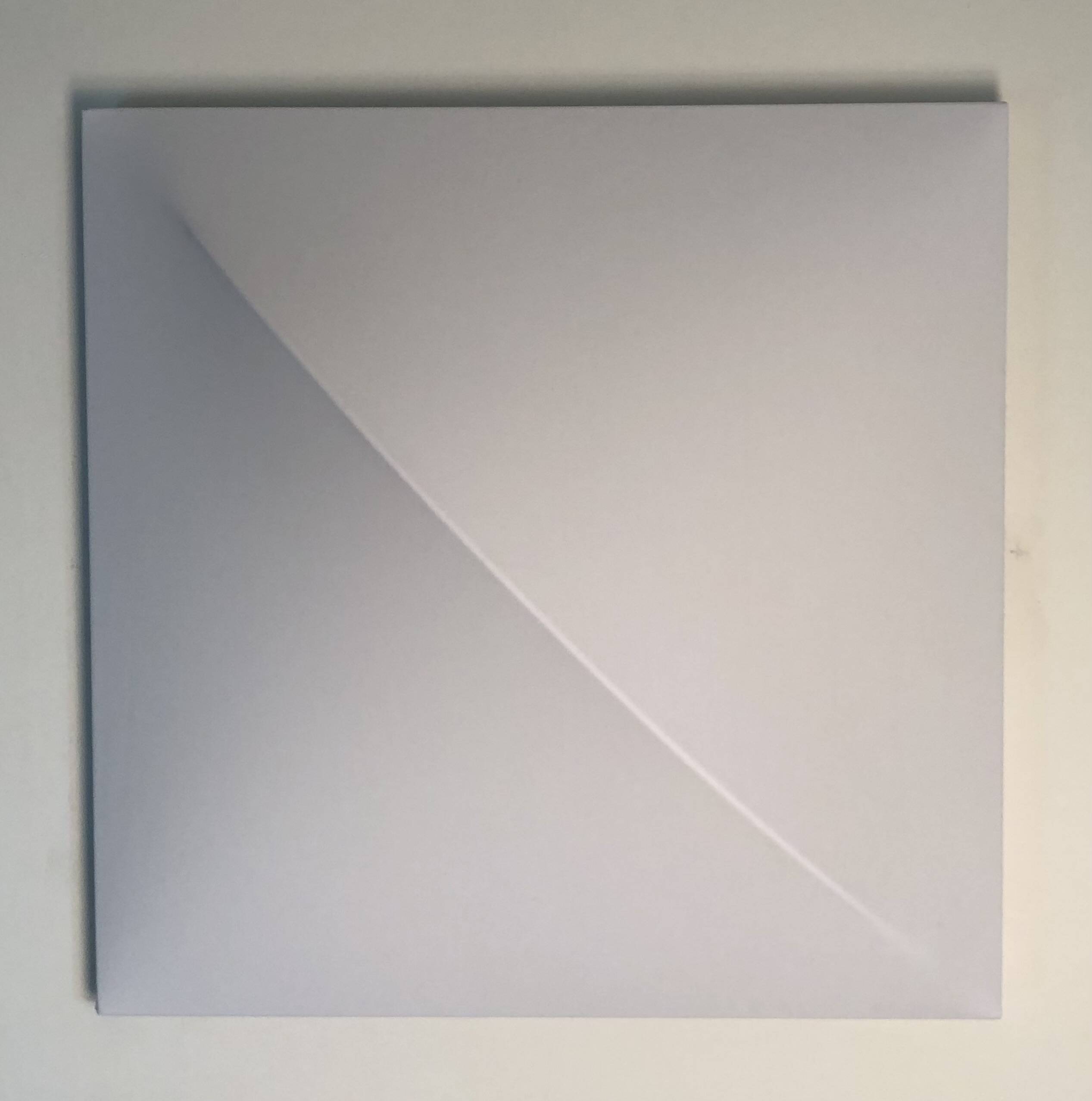 Square wall light with white fabric diffuser, Italy 70s