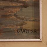 Tableau du XXe siècle signé Grassis G.