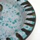 Midcentury speckled candle holder