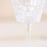 6 verres à muscat en cristal