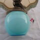 BLUE OPALINE BEDSIDE LAMP