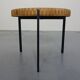 Steel side table with tray top, 1950s