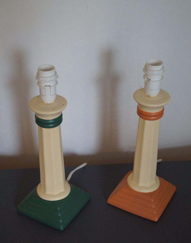 Column lamps pair 1970