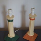 Column lamps pair 1970