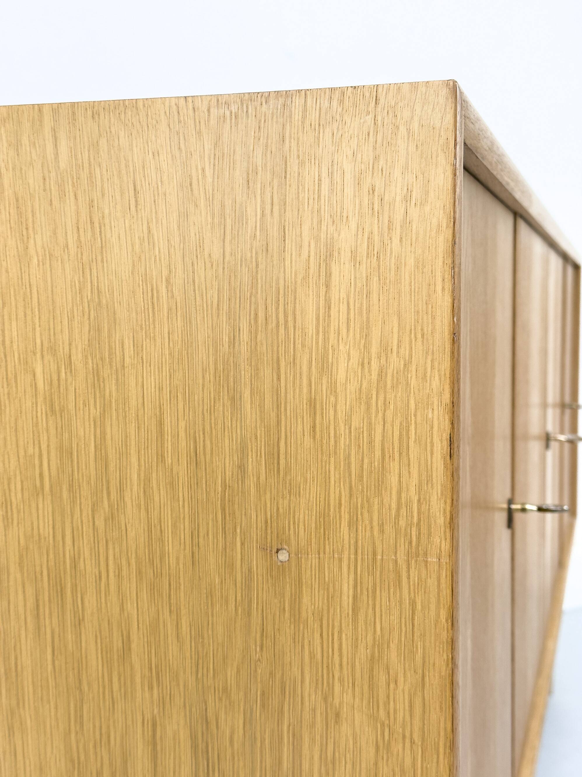 Mid-Century Light Oak Sideboard from WK Möbel, 1970s