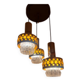 Raak vintage 3-light chandelier