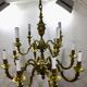 Bronze chandelier 12 lights
