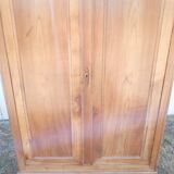 Solid cherry wood wardrobe
