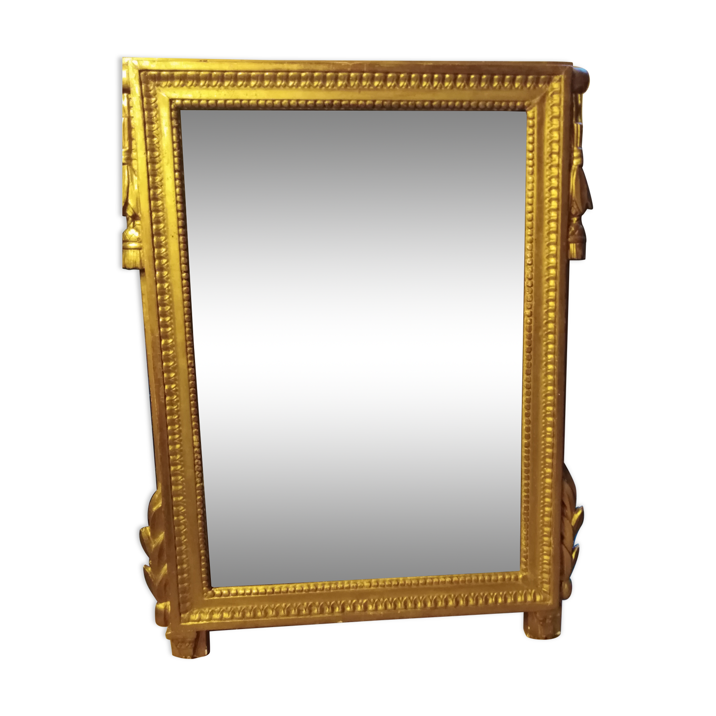 Mirror old mercury ice late 18th/de19th