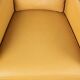 Fauteuil Art Déco jaune de luxe et bien entretenu