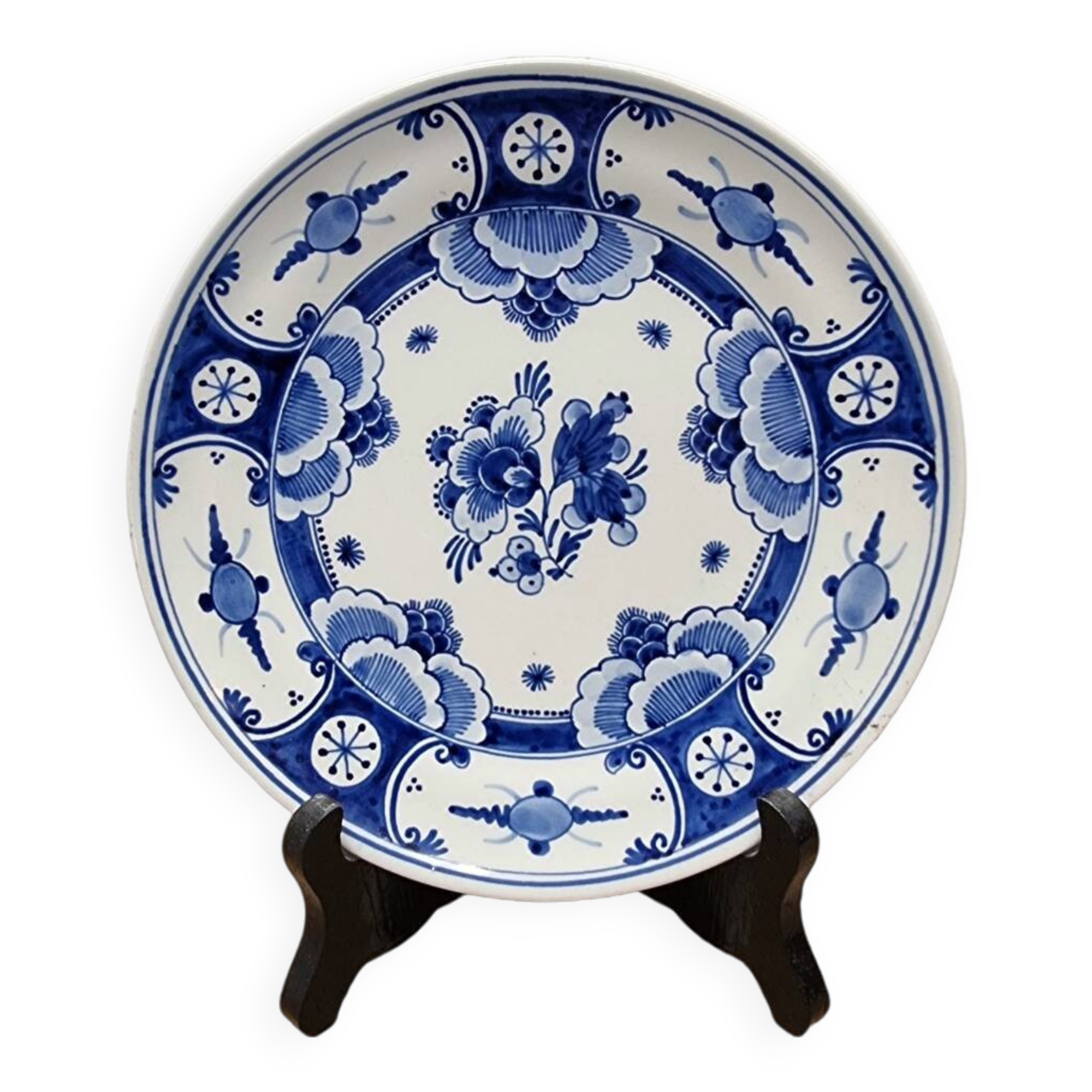 Dutch ceramic Wall Plate by De Porceleyne Fles From 1979