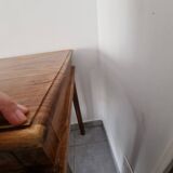 Chestnut wood desk