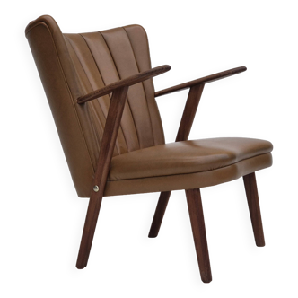 1960s, Danish design by Erhardsen & Andersen, armchair, original condition, teak wood.