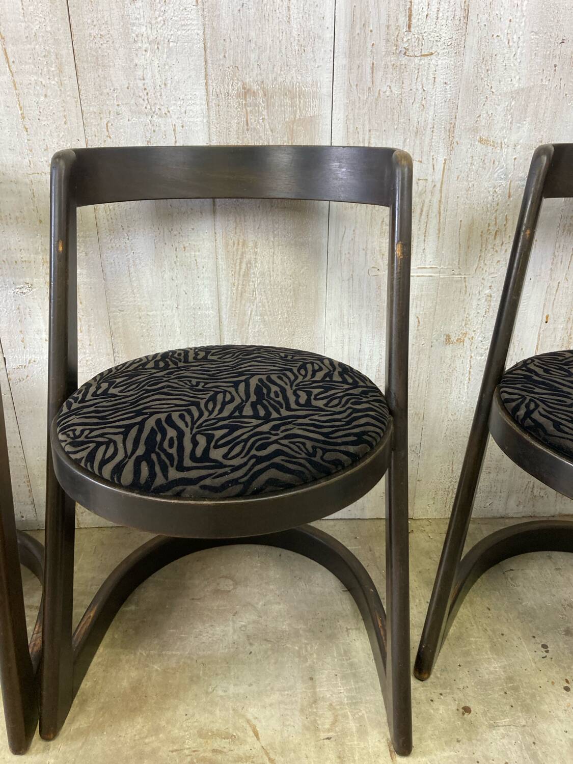 Set of 4 Halfa Baumann chairs