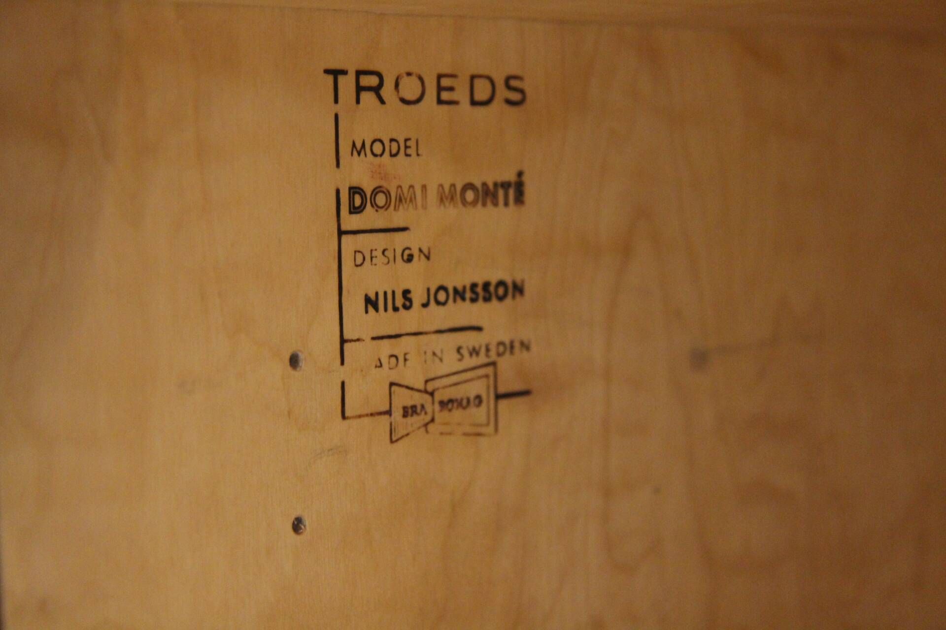 Bibliothèque "Domi Monté" en teck, Nils Jönsson, Suède, 1960