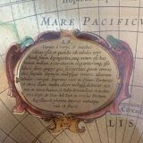 Double hemisphere world map